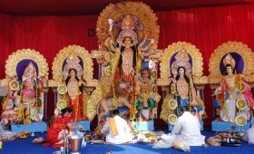 Durga Puja Celebrations in Kolkata