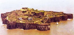 Janjira Fort, Murud, full view