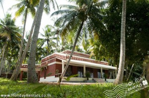 Front View Vellayani lake homestay