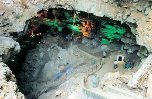 Borra Caves and Katiki waterfalls in Andhra Pradesh