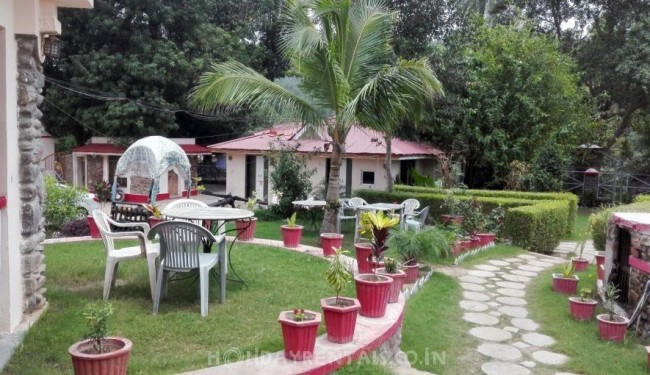 River facing Resort, Mount Abu