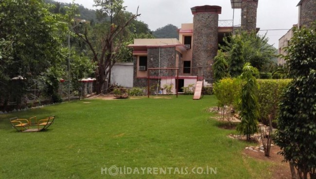 River facing Resort, Mount Abu