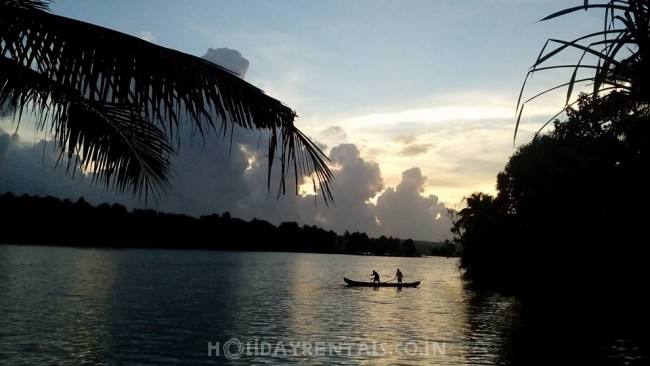 Vellayani lake facing Serviced Villa, Trivandrum