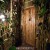Bamboo hut entrance