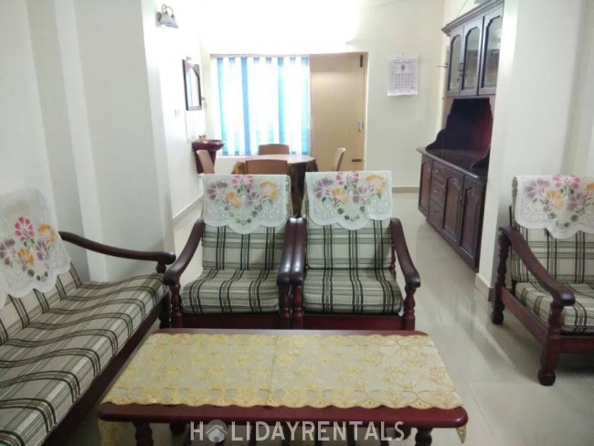 2 Bedroom A C Flat , Trivandrum