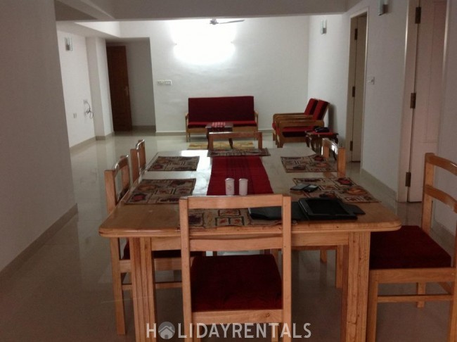 4BHK Duplex Serviced Apartment, Trivandrum