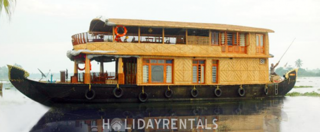 2 Bedroom Houseboat, Kottayam