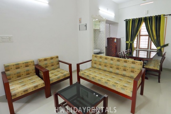 2 Bedroom A C Flat, Kochi