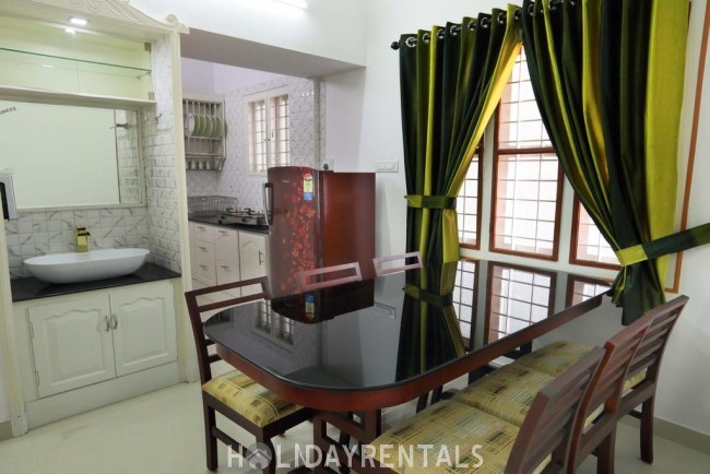 2 Bedroom A C Flat, Kochi