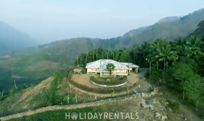 Hilltop Estate Villa near Thenmala, Kollam