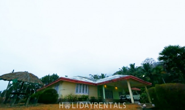 Hilltop Estate Villa near Thenmala, Kollam