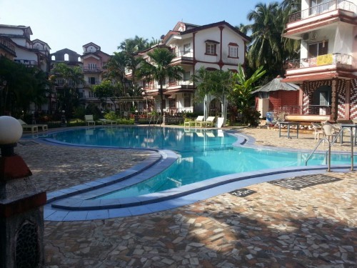1 BHK Apartment with Pool, Calangute